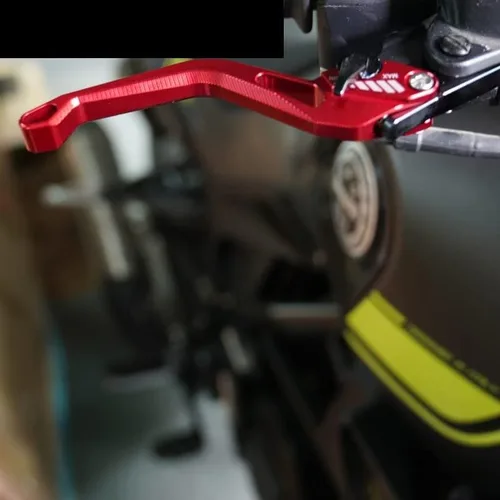 Miniatura 7 de TEMKIN W Motorcycle CNC Adjustable Brake Clutch Levers Fits for Yamaha MT03 MT 03 2015 2016 2017 2018 2019-2022 Y (Color : Gold)