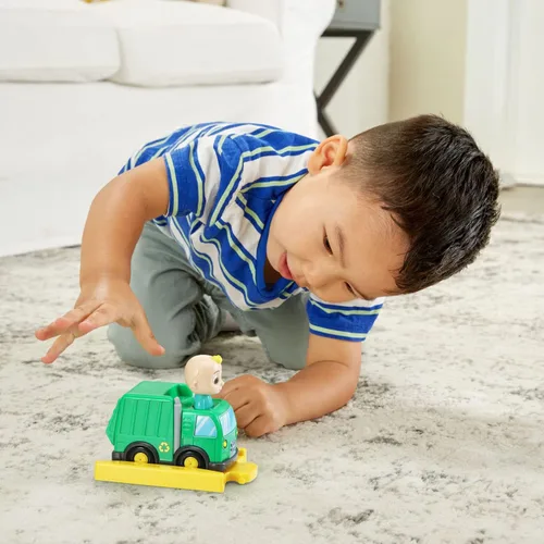 Miniatura 6 de VTech CoCoMelon Go! Go! Smart Wheels Camión y pista de reciclaje de JJ