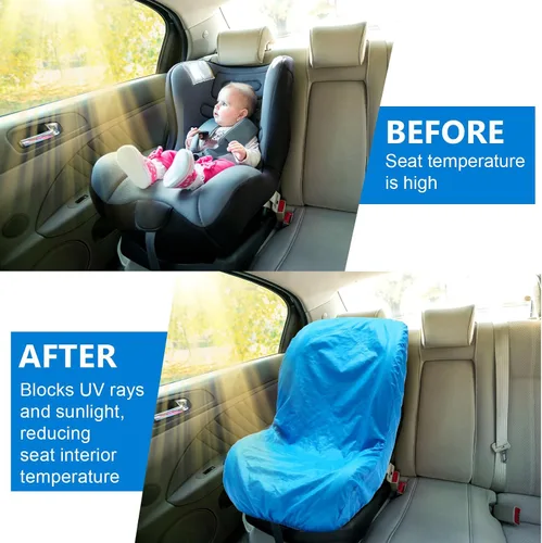 Miniatura 3 de BBTO 2 fundas para asiento de automóvil, protector reflectante para asiento de automóvil, protector reflectante para asiento de automóvil