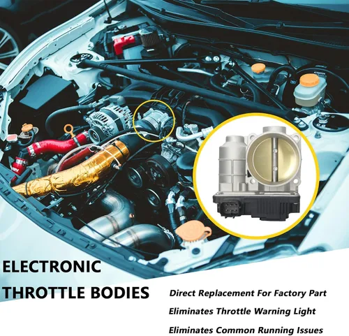 Miniatura 6 de 16119AE01A Conjunto de Cuerpo de Acelerador Electrónico de Reemplazo para Altima Sentra 2002-2006 X-Trail 2005-2006 L4 2.5L