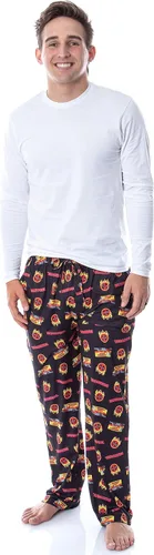 Miniatura 2 de Marvel Mens' Deadpool Chimichangas Food Truck Icon Sleep Pajama Pants