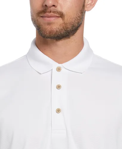Miniatura 3 de Cubavera playera polo con textura, de alto rendimiento para hombre, tecnología que absorbe la humedad, ajuste regular
