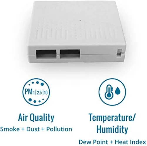 Miniatura 3 de Davis Instruments Sensor profesional de calidad del aire AirLink para uso en interiores o exteriores. Proporciona índice de calidad del aire