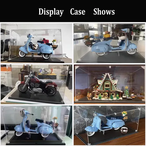 Miniatura 3 de Vitrina para Lego 10269 10298 10325 10275 - Caja de exhibición de acrílico transparente