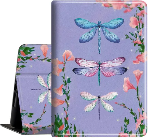 Miniatura 15 de Funda para tablet Kindle Fire HD 8 y 8 Plus (12ª generación 2022), funda delgada de piel sintética con función de encendido automático para tableta