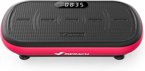 Miniatura 11 de MERACH - Máquina de plataforma vibratoria para ejercicio, capacidad de 440 libras, Bluetooth y pedal de silicona, estimula la grasa profunda