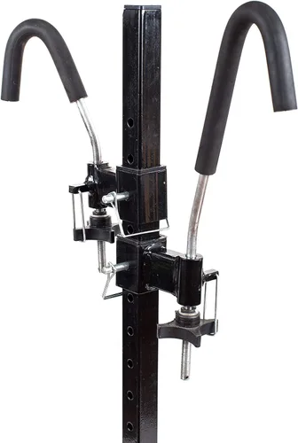 Miniatura 3 de MaxxHaul Soporte de plataforma para 2 bicicletas, solo receptor de 2 pulgadas, capacidad de 75 libras, compatible con bicicletas eléctricas