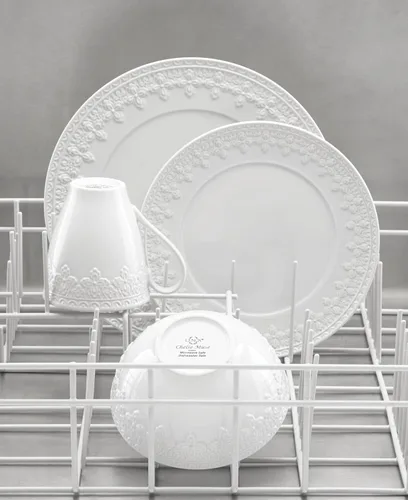 Miniatura 3 de Lenox 885669 Chelse Muse Fleur - Placa decorativa blanca