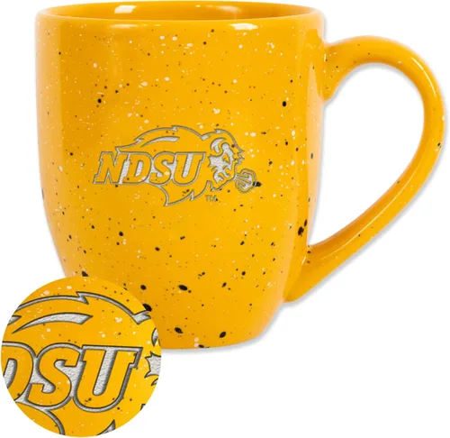 Miniatura 316 de Rico Industries NCAA Virginia Tech Hokies Maroon - Taza de café de cerámica grabada con láser, color del equipo, 16 onzas