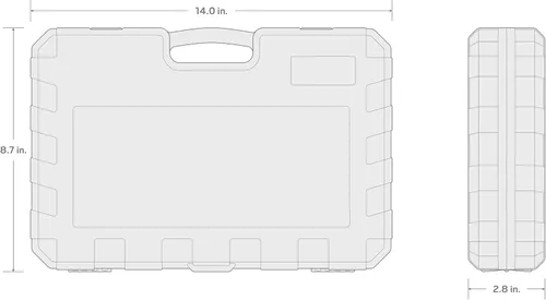 Miniatura 6 de TEKTON Juego de llaves de impacto de 6 puntos de 1/2 pulgada, 21 piezas (5/16-1-1/2 pulgadas) SID92302 Sólo herramienta