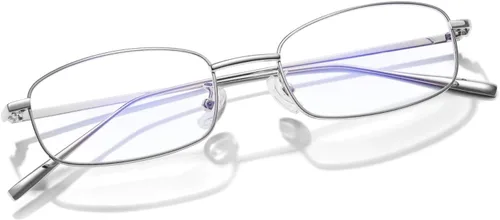 Miniatura 8 de Anteojos retro con bloqueo de luz azul, ligeros estilo sirena, protección anti fatiga ocular, para TV, computadora, juegos, para mujeres y hombres