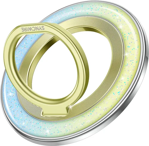 Miniatura 17 de SYNCWIRE Soporte de Anillo Magnético para Teléfono para MagSafe, Soporte de Agarre para Teléfono Celular con Rotación de 360°, Anillo para Dedo