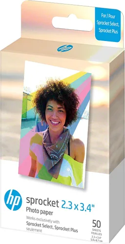 Miniatura 2 de HP Sprocket Premium Zink Sticky Back papel fotográfico