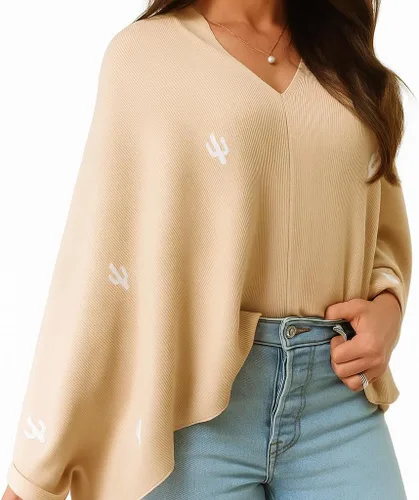Miniatura 11 de Poncho transpirable para lactancia – Elegante bufanda multiusos para lactancia materna, funda de asiento de coche y manta de bebé para madres