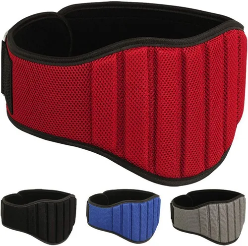 Miniatura 8 de MRX - Cinturones de levantamiento de pesas para hombres, entrenamiento de fitness, gimnasio, soporte de espalda, cinturón de levantamiento de pesas