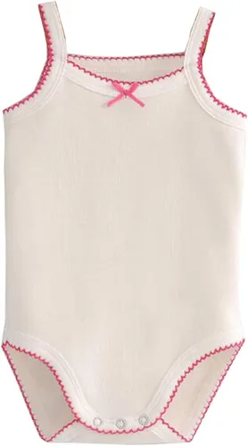 Miniatura 6 de Body sin mangas con tirantes delgados para bebés y niñas, de algodón, paquete de ropa de verano para bebé