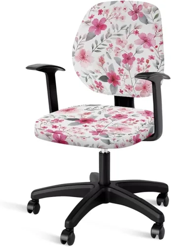 Miniatura 7 de Office Chair Covers with Arms Trendy American Flag Lightweight Computer Chair Slipcover Set of 2 Elastic Fabric Furniture Protector for Swivel