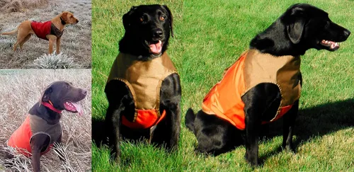 Miniatura 6 de CUGA Chaleco Serious Protection for The Active Dog (MED, Naranja/Coyote)