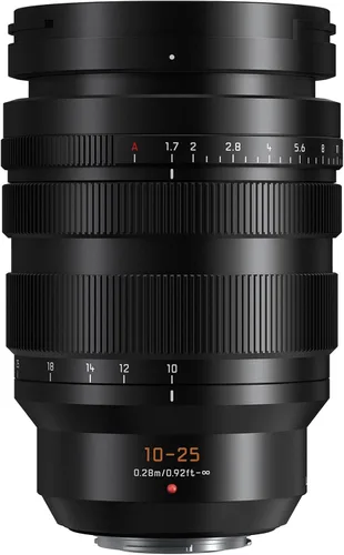 Panasonic Lumix G Leica DG Vario-Summilux 0.394-0.984 in, F1.7 ASPH. Lente, apertura continua, rendimiento de video, montaje micro cuatro tercios