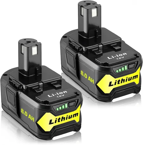 Miniatura 10 de Reemplazo para batería Ryobi de 18 V: 3.0 Ah para P107 P108 P109, herramientas eléctricas inalámbricas de 18 voltios para manualidades, creador