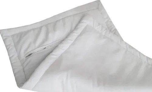 Miniatura 3 de Funda de repuesto de poliéster alternativo con cremallera de repuesto para almohada de tamaño estándar a queen