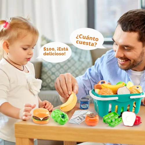Miniatura 9 de 200 piezas de accesorios mini para cocina de juego para niños, juego de cocina de simulación con utensilios de cocina, vajilla y 2 juegos de frutas