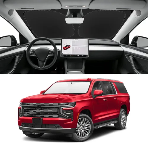 Miniatura 25 de Parasol para parabrisas, pantalla protectora que bloquea los rayos ultravioleta, accesorio de automóvil