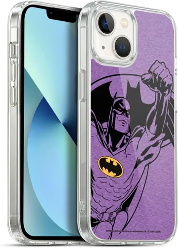 Miniatura 243 de Head Case Designs Funda de gel con licencia oficial de Batman DC Comics Bat Signal Logos [protección de grado militar] compatible con Apple iPhone 7