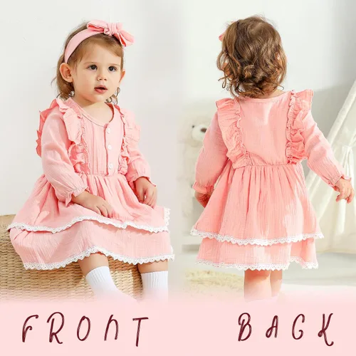 Miniatura 2 de Vestido de verano con estampado floral y tutú