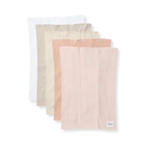 Miniatura 8 de Burts Bees - Paños para eructos para bebé, 100% algodón orgánico, extra absorbente, tela suave, paquete de 5 paños esenciales para eructos grandes