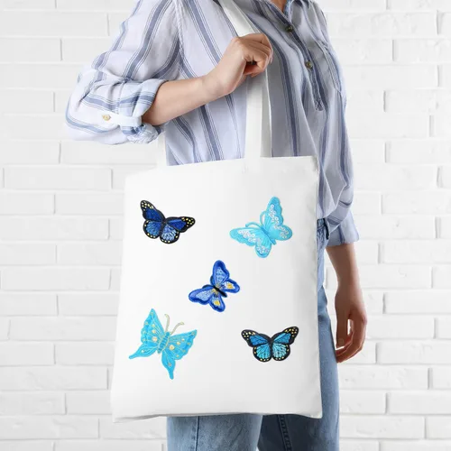 Miniatura 4 de 12 parches de mariposa para coser, parches bordados de mariposa PAGOW para planchar, parches bordados para coser con plancha, parches de costura