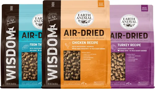 Miniatura 18 de Earth Animal Wisdom - Alimento seco para perros, receta de pollo, alimento seco natural de primera calidad para todas las razas y edades, bolsa de 2