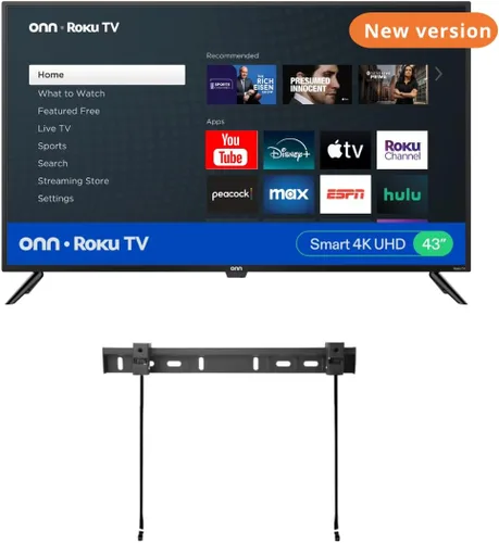 Miniatura 8 de ONN Smart TV Class HD 720p de 24 pulgadas + soporte de pared gratuito con conectividad Wi-Fi y aplicación móvil TV de pantalla plana Compatible