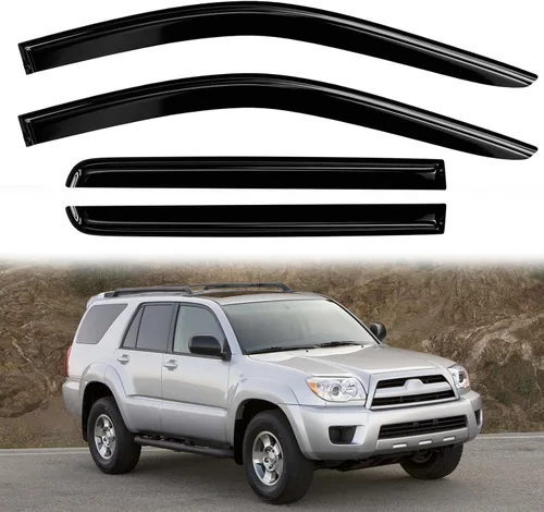 Miniatura 42 de Viseras de ventana protectores de lluvia para Chevy Equinox 2018 2019 2020 2021 2022 2023 2024