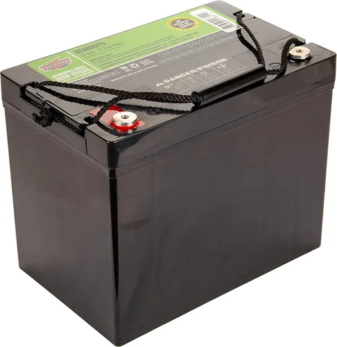 Miniatura 6 de Interstate Batteries - Batería de ciclo profundo AGM de 12V 35AH de ácido plomo sellado (DCM0035), con terminales de inserción