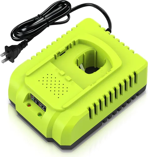 Cargador rápido P117 de repuesto para cargador de batería Ryobi de 18 V, compatible con Ryobi 12V-18V ONE+ Litio, NiCad, NiMh y herramientas