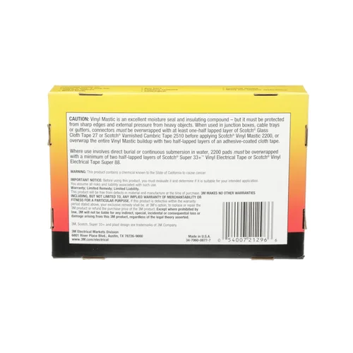 Miniatura 6 de 3M Scotch - Almohadilla de vinilo 2200, 6-1/2 pulgadas x 4-1/2 pulgadas, caja de 10 almohadillas, 125 mil de grosor, aplicar a mano, grado