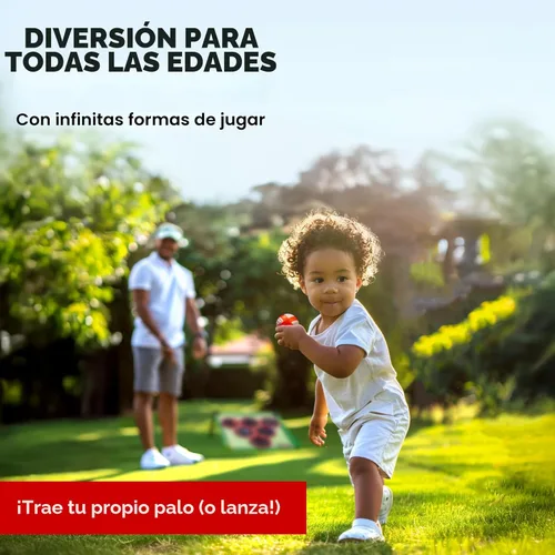 Miniatura 6 de Juego de Golf Pong Edición Versus, (Paquete de 2) Juego de Patio, Juego de Césped Gigante, Juego de Golf de Astillado Portátil