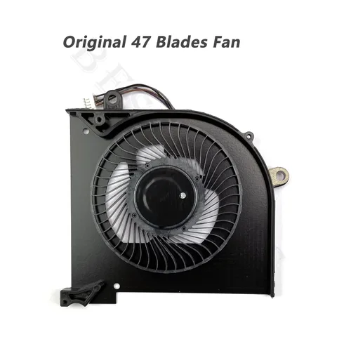 Miniatura 7 de BestParts Nuevo reemplazo original del ventilador de refrigeración de CPU+GPU para MSI GS65 Stealth Thin, P/N: MS-16Q2 MS-16Q3, 16Q2-CPU 16Q2-G-CCW