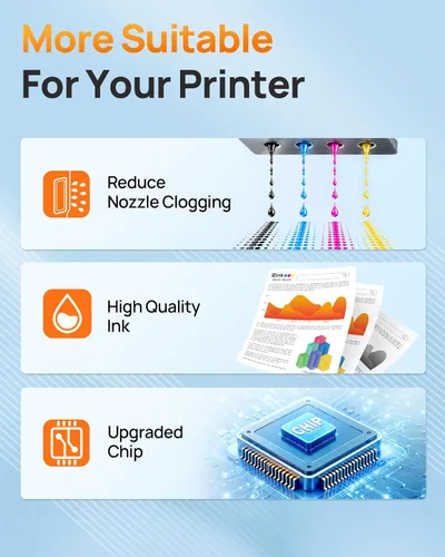 Miniatura 9 de E-Z Ink Cartucho de tinta remanufacturado de repuesto para Epson 127 T127 para usar con NX530 625 WF-3520 WF-3530 WF-3540 WF-7010 WF-7510 7520 545