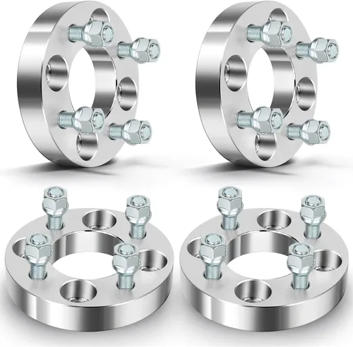 Miniatura 19 de SCITOO 2 adaptadores espaciadores de rueda de 4 LUG de 1 pulgada de 4 x 4 a 4 x 156 con pernos de 10 x 1.25 64CB compatibles con Scrambler 500