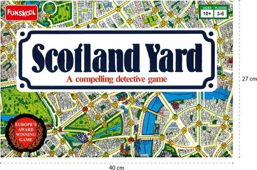 Miniatura 4 de Funskool Juego de mesa Scotland Yard (3-6 jugadores, 10+)