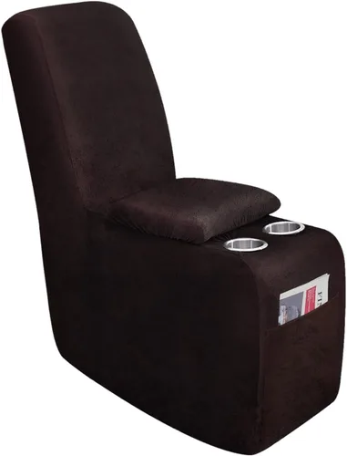 Miniatura 40 de molasofa Fundas de cuero para sillas reclinables, fundas para sillas reclinables grandes para silla reclinable, 4 piezas, fundas lavables que se