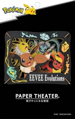 Miniatura 2 de ensky - Pokémon - Eevee Evolutions, Paper Theater Evoluciones de Eevee