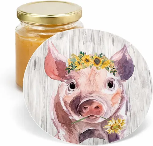Miniatura 9 de Andreas Abretarros de silicona, gallo negro y dorado, agarre de tapa antideslizante de 6.25 pulgadas y pelador de ajo, apto para alimentos