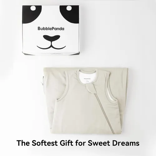 Miniatura 6 de BubblePanda - Saco de dormir de bambú de rayón para bebé de 0 a 6 meses, 1.0 tog, manta portátil ultra suave para bebé de 0 a 3 meses, saco