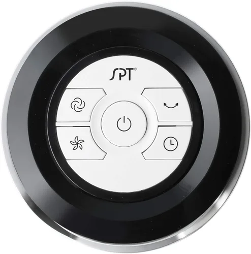 Miniatura 5 de SPT SF-1536W: Ventilador de torre con control remoto y temporizador en blanco