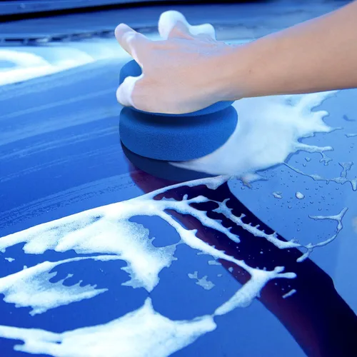 Miniatura 7 de Aodaer Paquete de 6 aplicadores de esponja aplicador de esponja de pintura azul esponja para detalles de pintura utilizada para manualidades