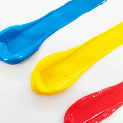 Miniatura 4 de Juego de pintura acrílica de cuerpo pesado, 12 colores (2.5 fl oz/2.54 onzas), pigmento rico para lienzo, rocas, huevos, pintura profesional