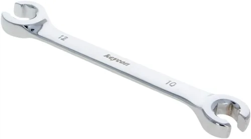 Miniatura 2 de Utoolmart Llave de tuerca acampanada, 0.394 in x 0.472 in métrica doble extremo abierto, 2 unidades 2 pzas